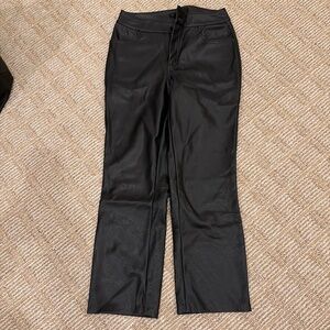 Faux leather pants - size 24